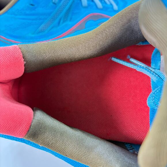 Saucony Triumph 20 Bright Blue Red Lace Up Running Shoes S20759-31 Men’s Sz 11.5 - Picture 9 of 11